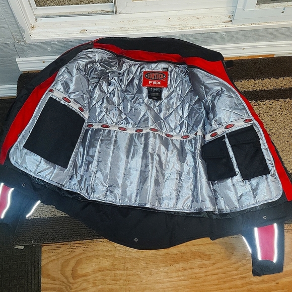 Cortech FSX Motorcycle Jacket Men's Med (Size 42). Armored, Ventilated. Condit - Picture 5 of 5